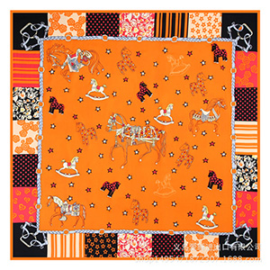 Wholesale shawl flower and bird large square scarf