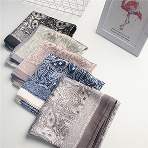 New fashion decorative square scarf