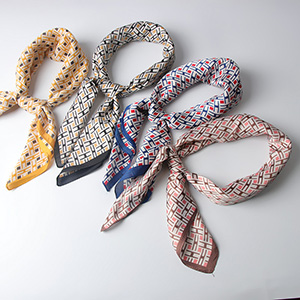 New dotted decorative square scarf