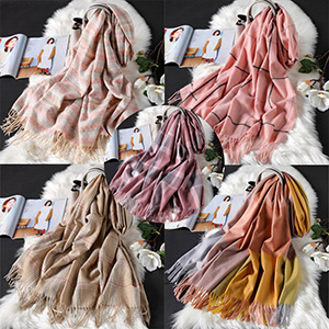 New plaid scarf wholesale