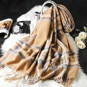 2020 New cashmere plaid scarf