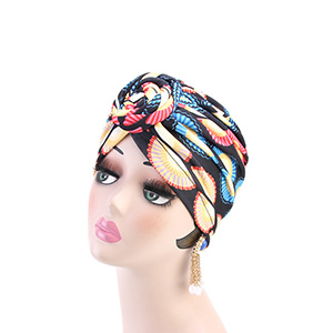 Muslim whirlpool knot turban hat