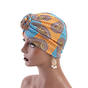 Muslim whirlpool knot turban hat