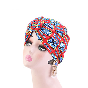Muslim whirlpool knot turban hat