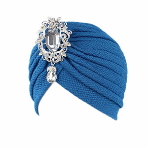 Threaded thickened Muslim turban hat