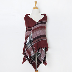 Ladies shawl cashmere square scarf