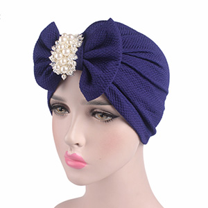 Butterfly pearl bandana hat