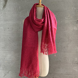 Ladies thick cashmere plaid scarf