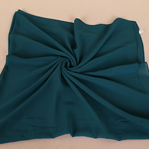 Pearl Chiffon Monochrome Square Scarf