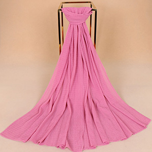 Pure color pearl chiffon scarf wholesale