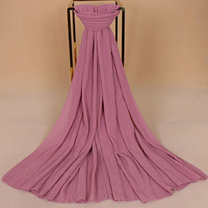 Pure color pearl chiffon scarf wholesale