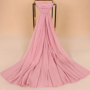 Pure color pearl chiffon scarf wholesale