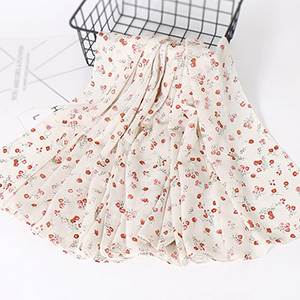 New Pearl Chiffon Printed Square Scarf