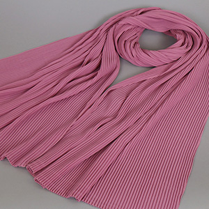 Muslim pure color breathable scarf