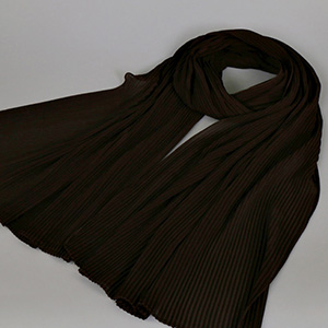 Muslim pure color breathable scarf