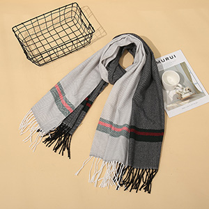 Thickened cashmere warm scarf