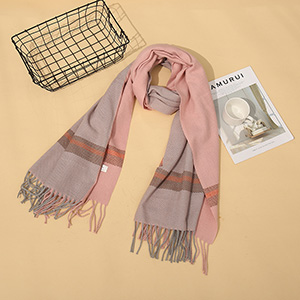 Thickened cashmere warm scarf
