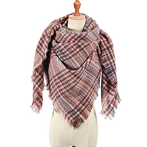 Warm cashmere triangle scarf wholesale