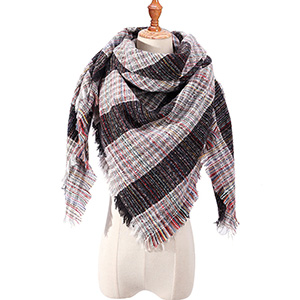 Warm cashmere triangle scarf wholesale