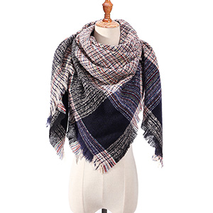 Warm cashmere triangle scarf wholesale