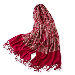 Cashmere shawl embroidered temperament scarf