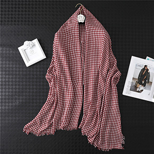 Warm new plaid shawl wholesale