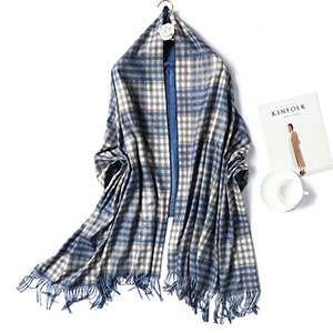 Pure color double side warm scarf wholesale