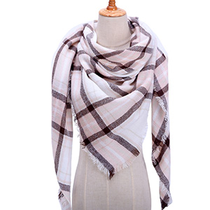Cashmere scarf warm triangle scarf