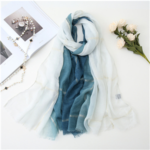 China wholesale gradient fringe scarf