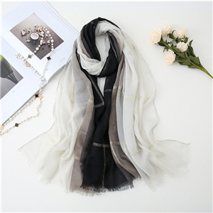 China wholesale gradient fringe scarf
