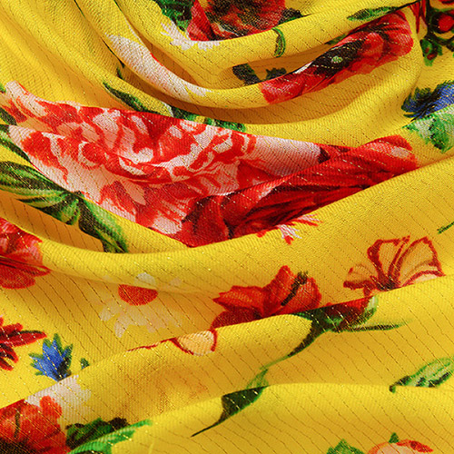 wholesale scarves silk 70cm floral square scarf supplier