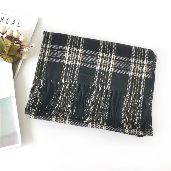 Cashmere Plaid autumn winter new classic Plaid Scarf couple shawl