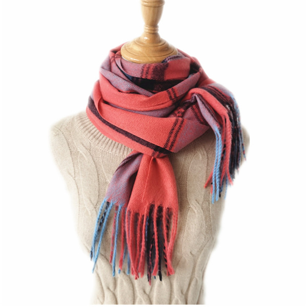 Cashmere classic Plaid Scarf women shawl men scarf lovers