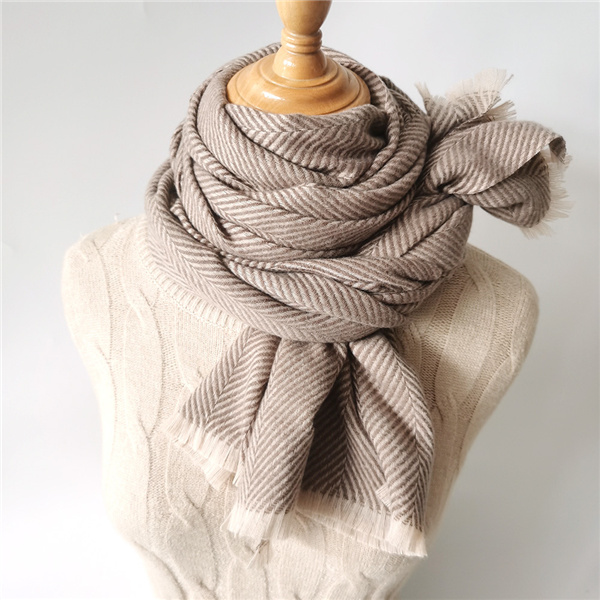 Korean Winter Scarf imitation cashmere herringbone shawl warm scarf couple scarf
