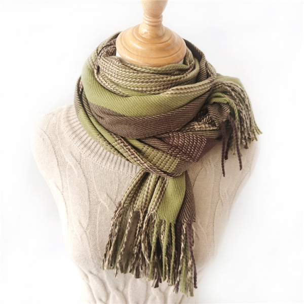 New striped autumn winter couple scarf warm shawl