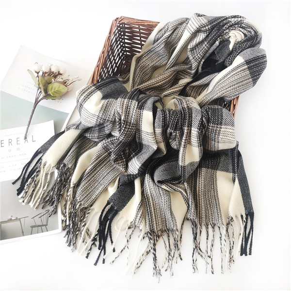 New striped autumn winter couple scarf warm shawl