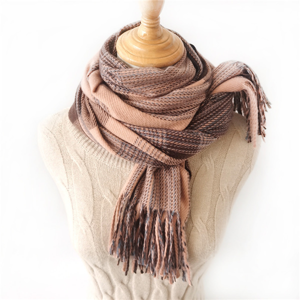 New striped autumn winter couple scarf warm shawl