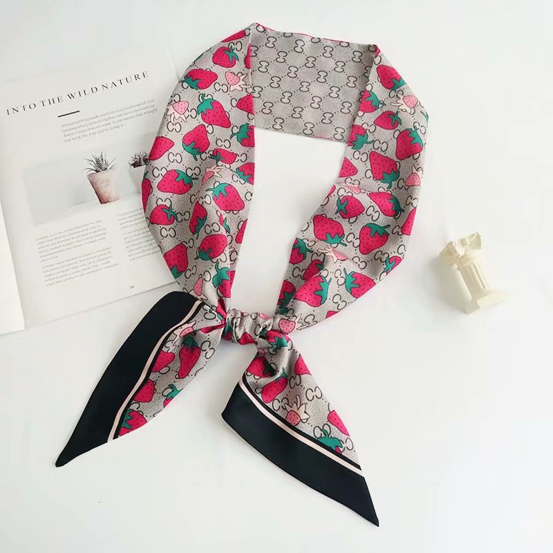 Women Headband Silk Tie Scarf France Wholesale