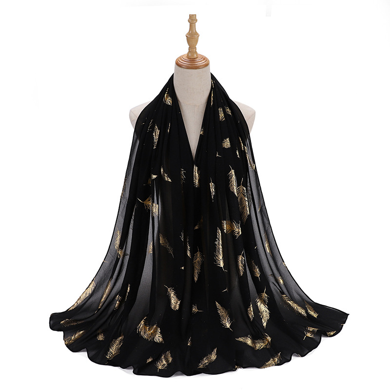 Bronzed scarf and headscarf can be used as shawl long towel and shawl wholesale