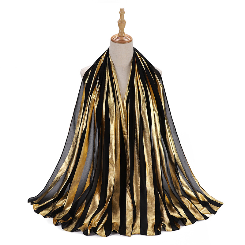 Bronzed scarf and headscarf can be used as shawl long towel and shawl wholesale