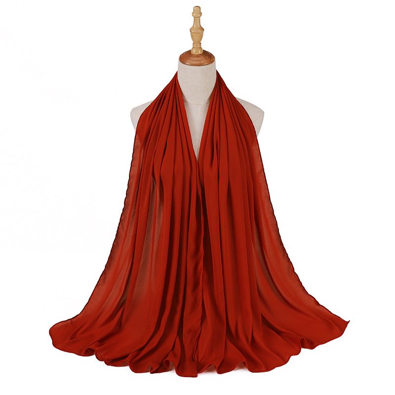 Hot selling flash scarf wholesale of Indonesian Baotou scarf