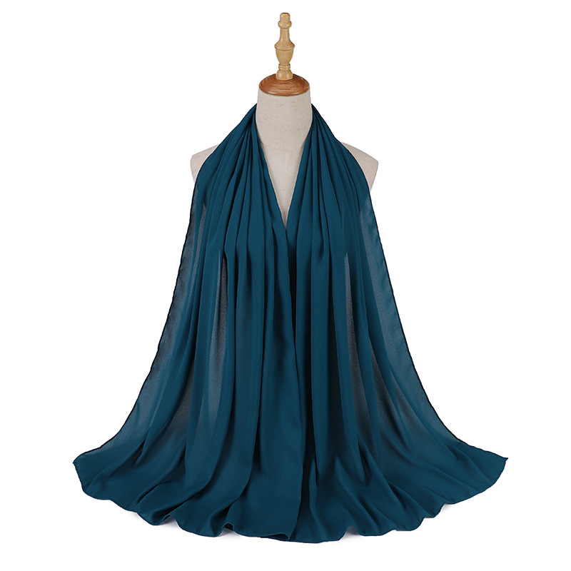 Hot selling flash scarf wholesale of Indonesian Baotou scarf