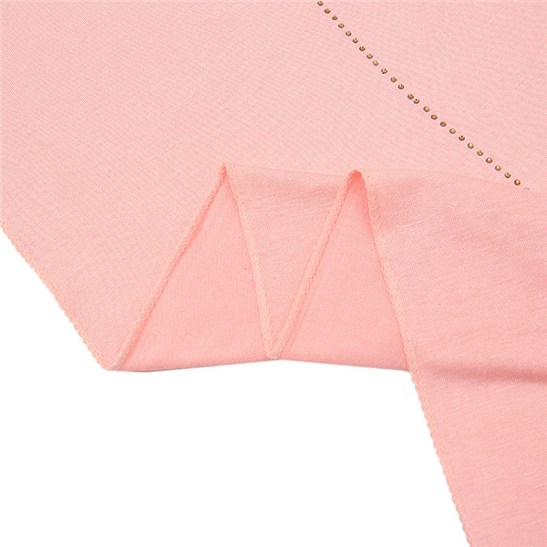 Hot selling manufacturers elastic pearl circle hot drilling embossed Lace Scarf Shawl wholesale