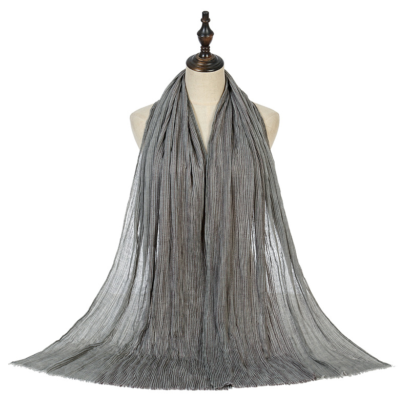 Monochrome lengthened retro national wool scarf women wholesale stripe shoulder bag headscarf