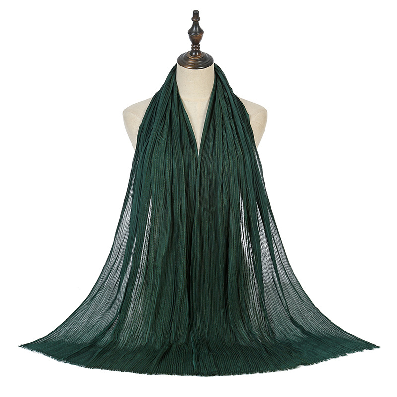 Monochrome lengthened retro national wool scarf women wholesale stripe shoulder bag headscarf