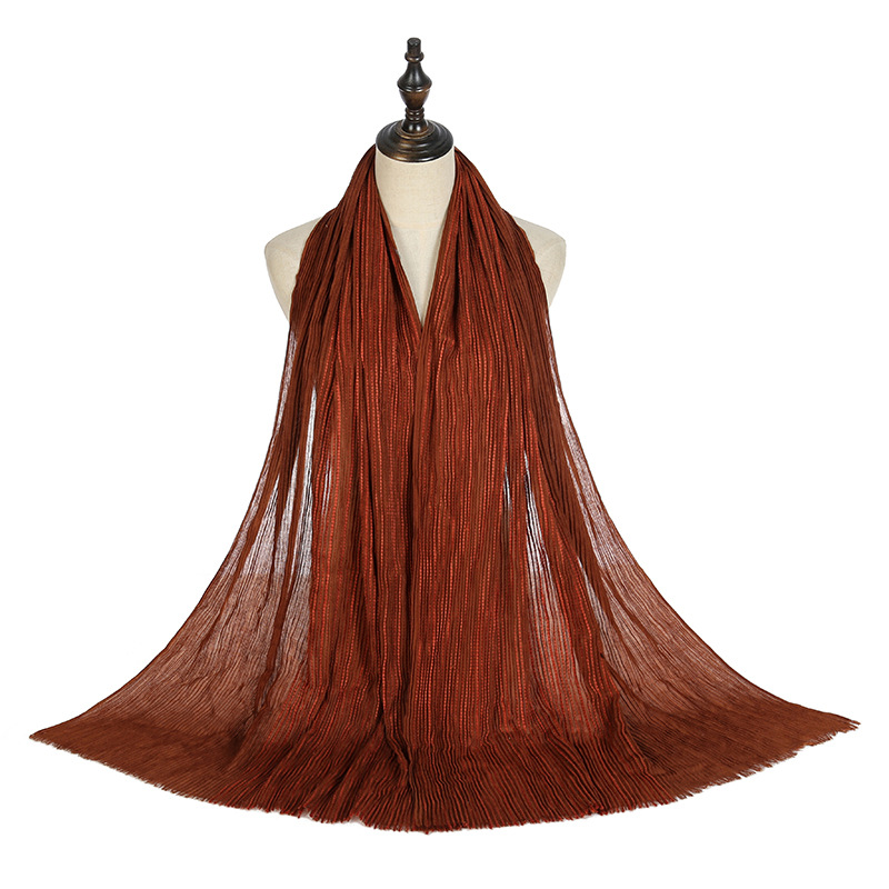 Monochrome lengthened retro national wool scarf women wholesale stripe shoulder bag headscarf
