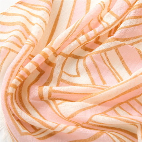 2021 Fashion cotton scarf fringed print scarves