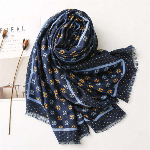 Cotton silk scarf geometric dot turban scarf wholesale