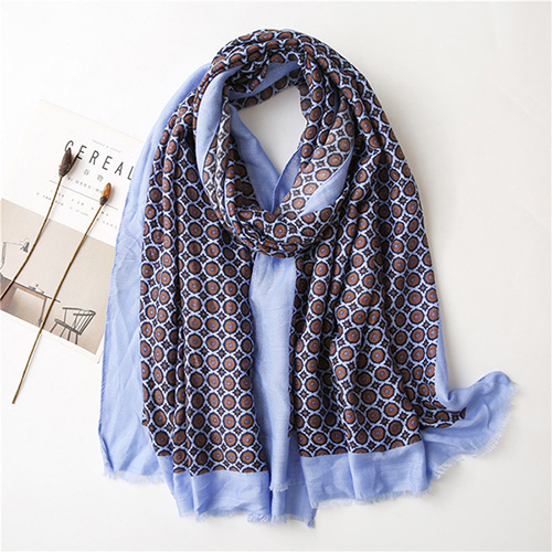 Wholesale hot sale cotton scarf monochrome style China