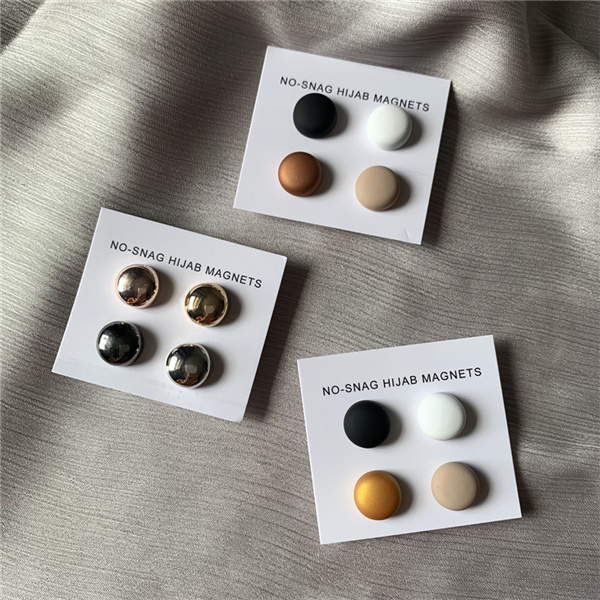 Scarf buckle Macron round magnet scarf yarn silk scarf buckle accessories buckle shawl cufflinks